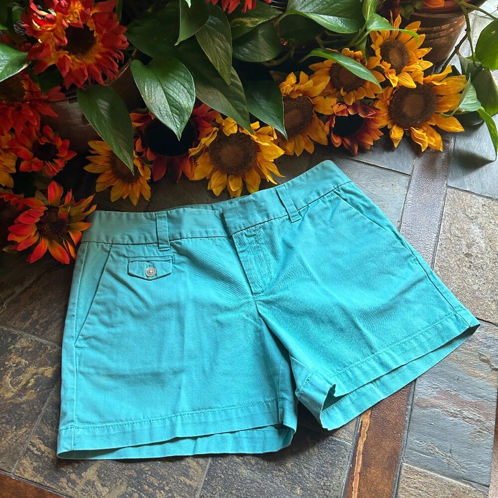 Ann Taylor LOFT Tailored Shorts in Ocean Blue (NEW)